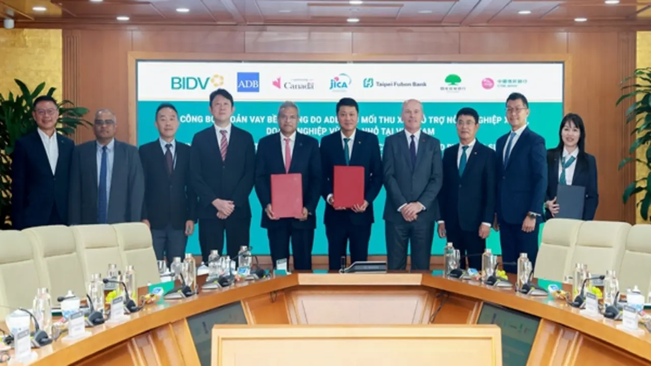 ADB, BIDV và các đối tác công bố khoản vay bền vững 250 triệu USD