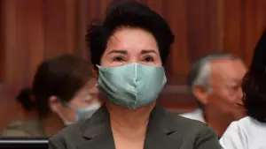 Bà Nguyễn Thị Như Loan ra tòa