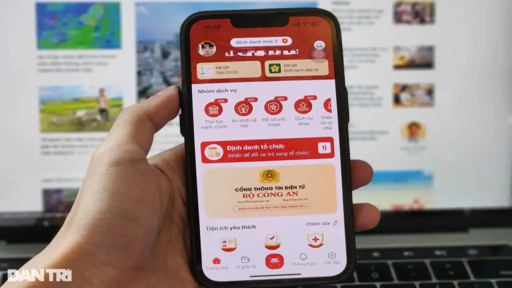 Các bước xác thực SIM chính chủ trên VNeID