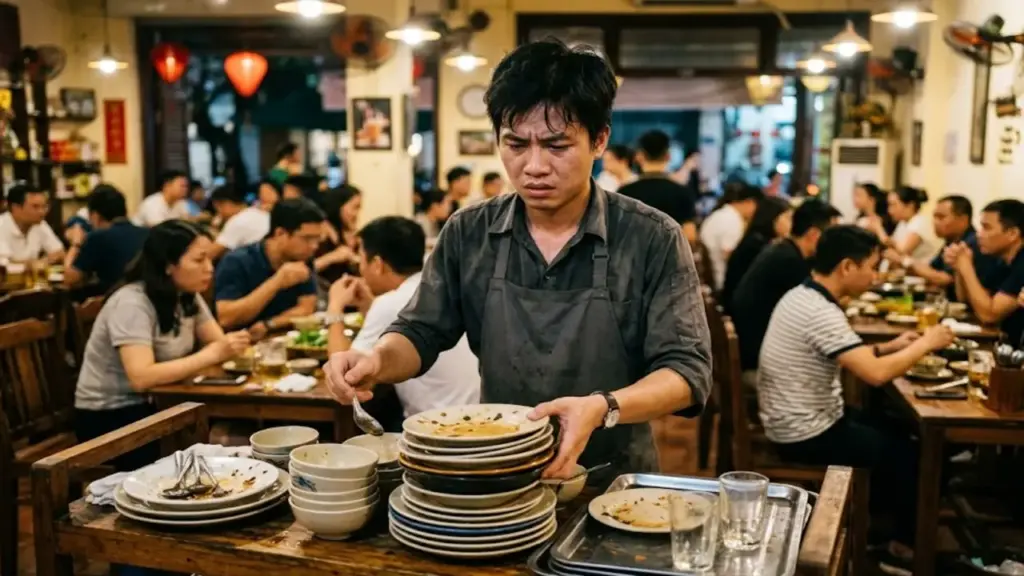 Cách nào vực dậy tuổi 27 làm phục vụ quán ăn, lương 8 triệu đồng?