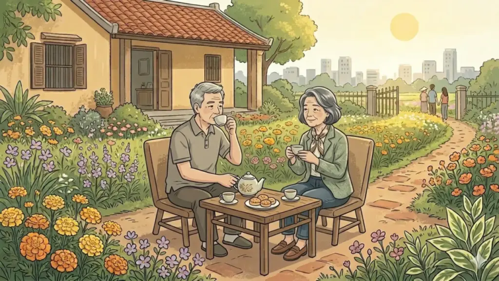 Cảm ơn chồng vì 45 năm trước đã chọn tôi