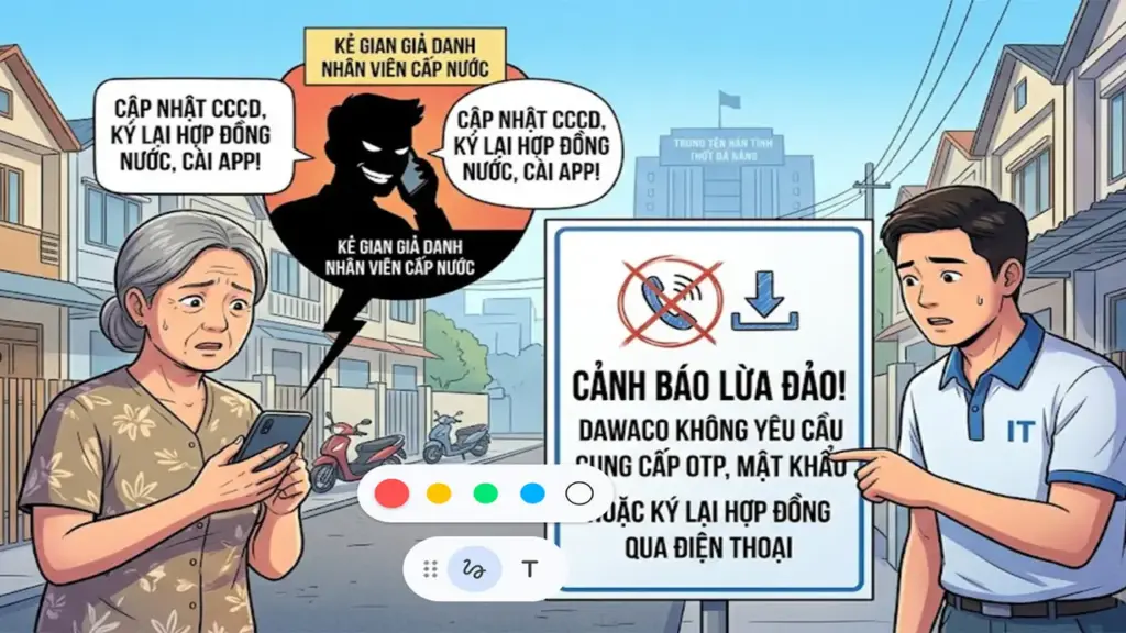 Cảnh báo chiêu giả danh nhân viên cấp nước để lừa đảo
