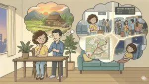 Có nên ở qua đêm khi lần đầu về chơi nhà bạn trai cách 300 km?