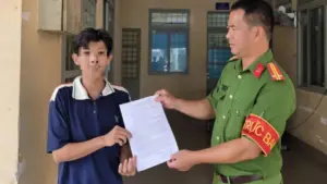 Công an xã Thái Mỹ truy bắt nhanh tên cướp, thu hồi tài sản cho dân