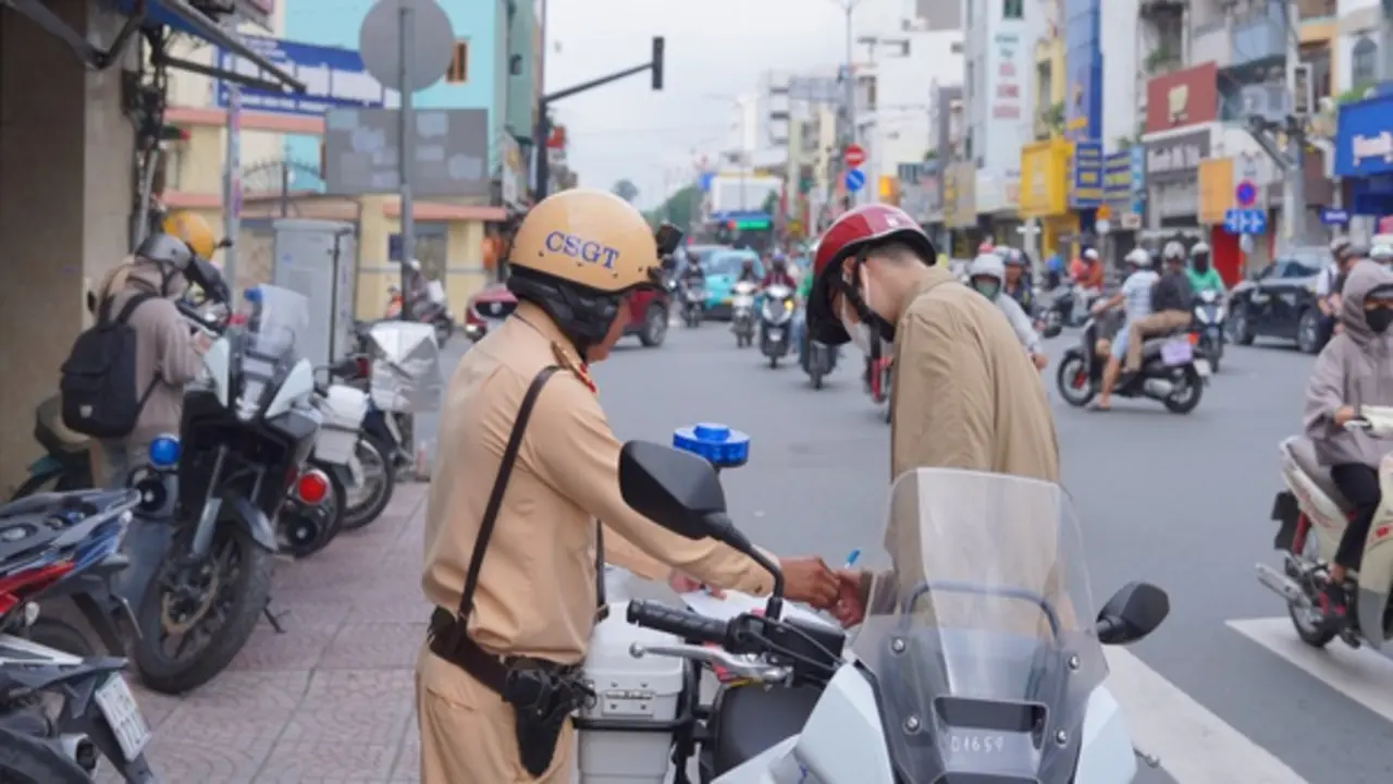 Cục Cảnh sát giao thông: 3 phường TP.HCM vào top vi phạm giao thông nhiều nhất cả nước
