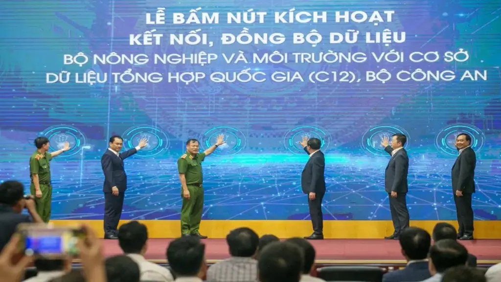 Đồng bộ 12 cơ sở dữ liệu ngành Nông nghiệp và Môi trường với Trung tâm dữ liệu quốc gia