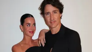 Katy Perry mãn nguyện khi ở bên cựu Thủ tướng Canada