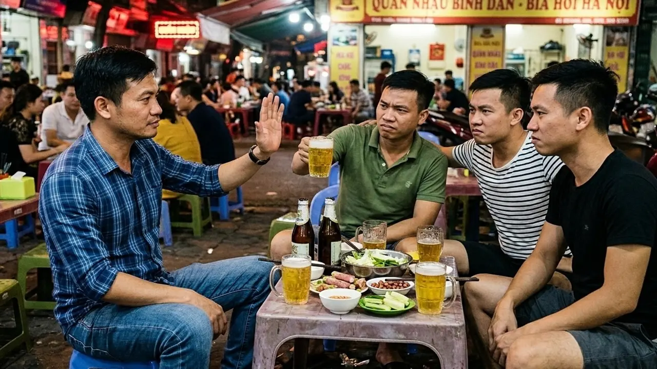 Kết quả sau nửa năm trời tôi từ chối tất cả lời mời nhậu