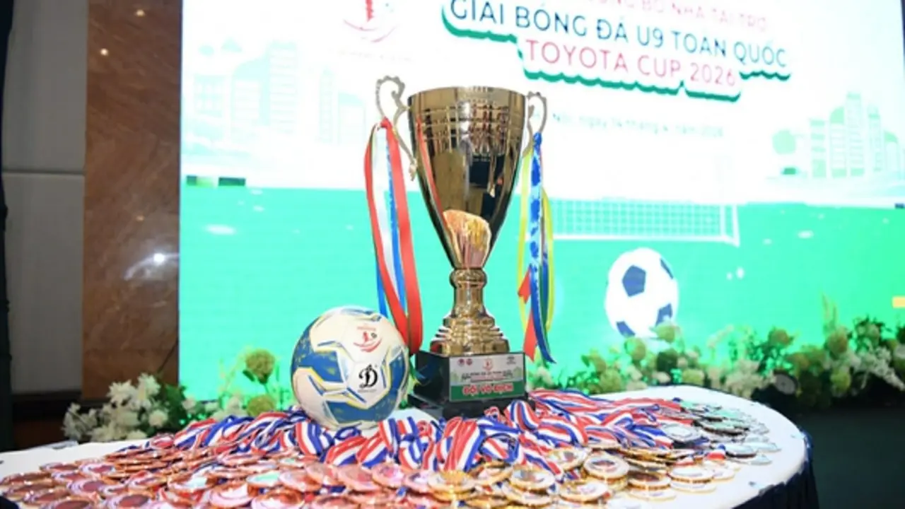 Khởi tranh giải U.9 toàn quốc 2026 vì tương lai tươi sáng của bóng đá Việt Nam