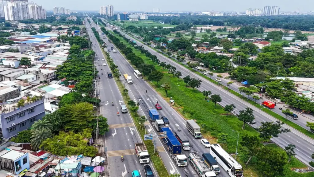 Liên danh Đèo Cả - Trí Tín đề xuất TP.HCM làm đường trên cao 6 làn dọc tuyến Nguyễn Văn Linh