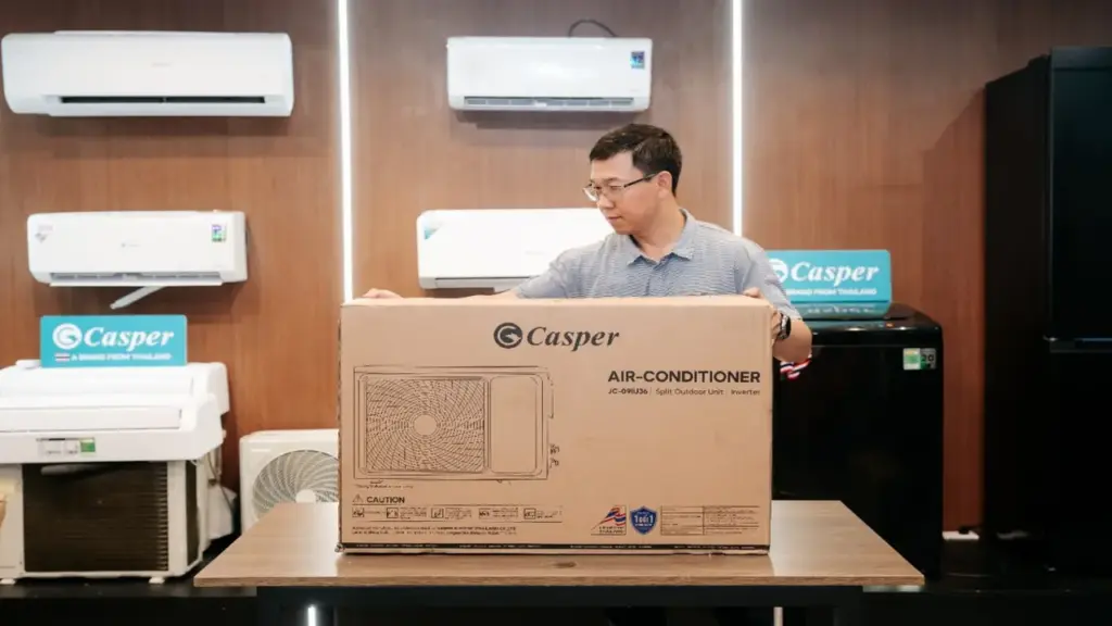 Linh kiện đóng vai trò chủ đạo tới chất lượng điều hòa Casper