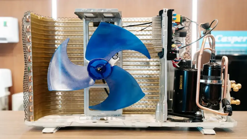 'Mổ bụng' điều hòa 6 triệu đồng dùng máy nén Inverter