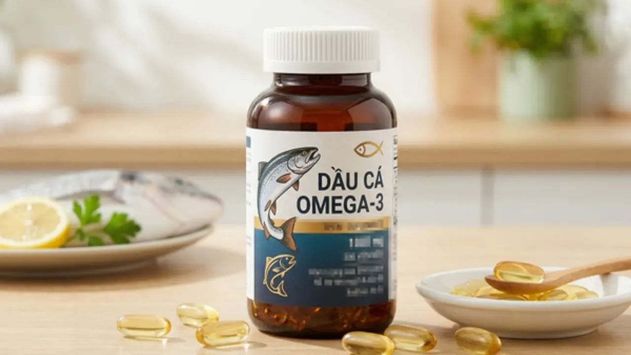 Mỗi ngày 1 viên dầu cá omega-3: Thêm lợi ích bất ngờ