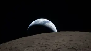 NASA công bố bức ảnh lịch sử về cảnh 'trái đất lặn'