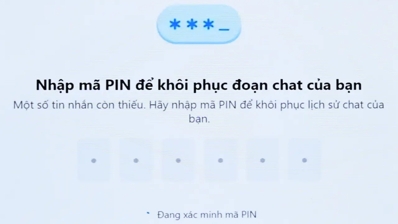 Người dùng Messenger gặp khó khi đồng bộ lịch sử chat