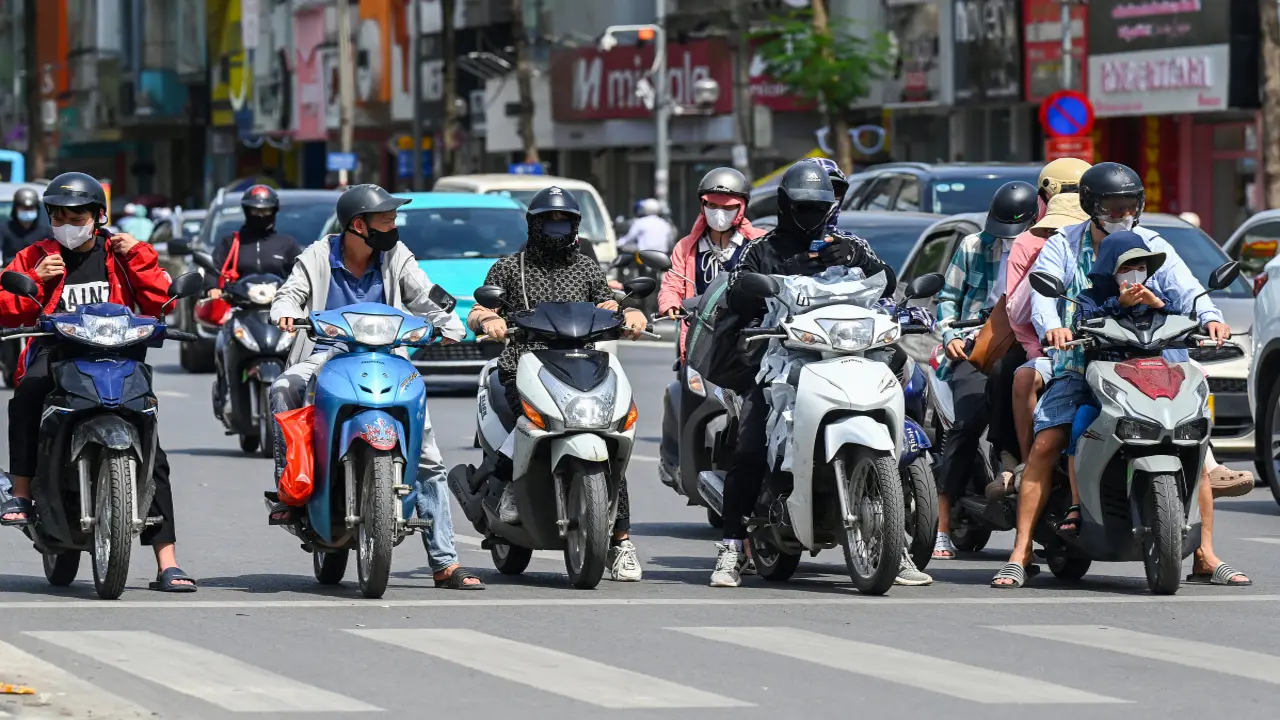 Nhiệt độ nhiều nơi vượt 40 độ C