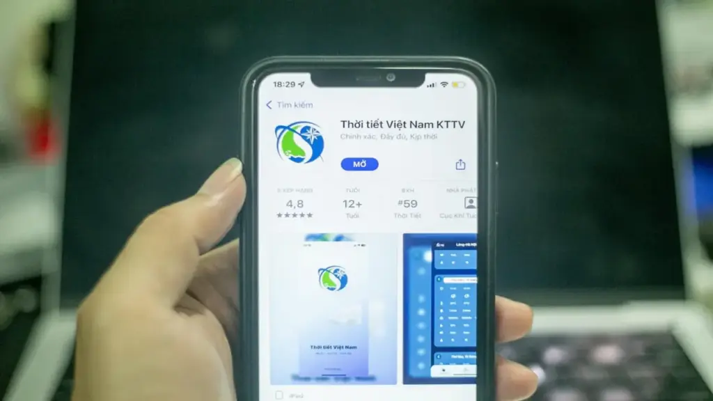 Ra mắt ứng dụng thời tiết Việt Nam, dự báo nắng mưa theo vị trí người dùng