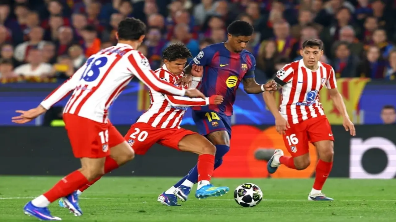 Siêu máy tính dự đoán kết quả trận đấu Atletico Madrid gặp Barcelona
