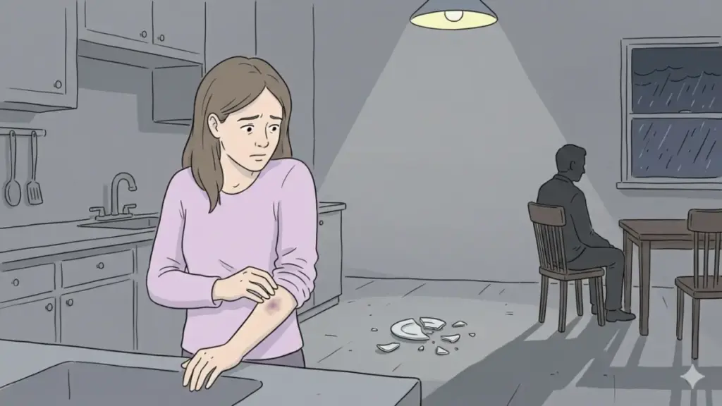 Tôi lo sợ khi sống chung với bạn trai bạo lực