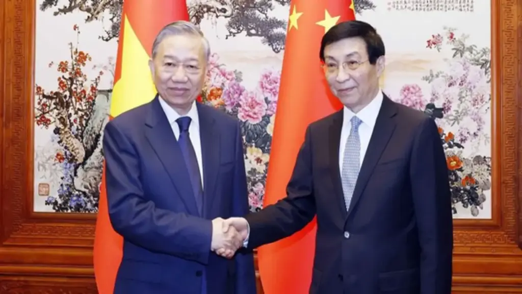 Tổng Bí thư, Chủ tịch nước Tô Lâm hội kiến Chủ tịch Chính hiệp Trung Quốc