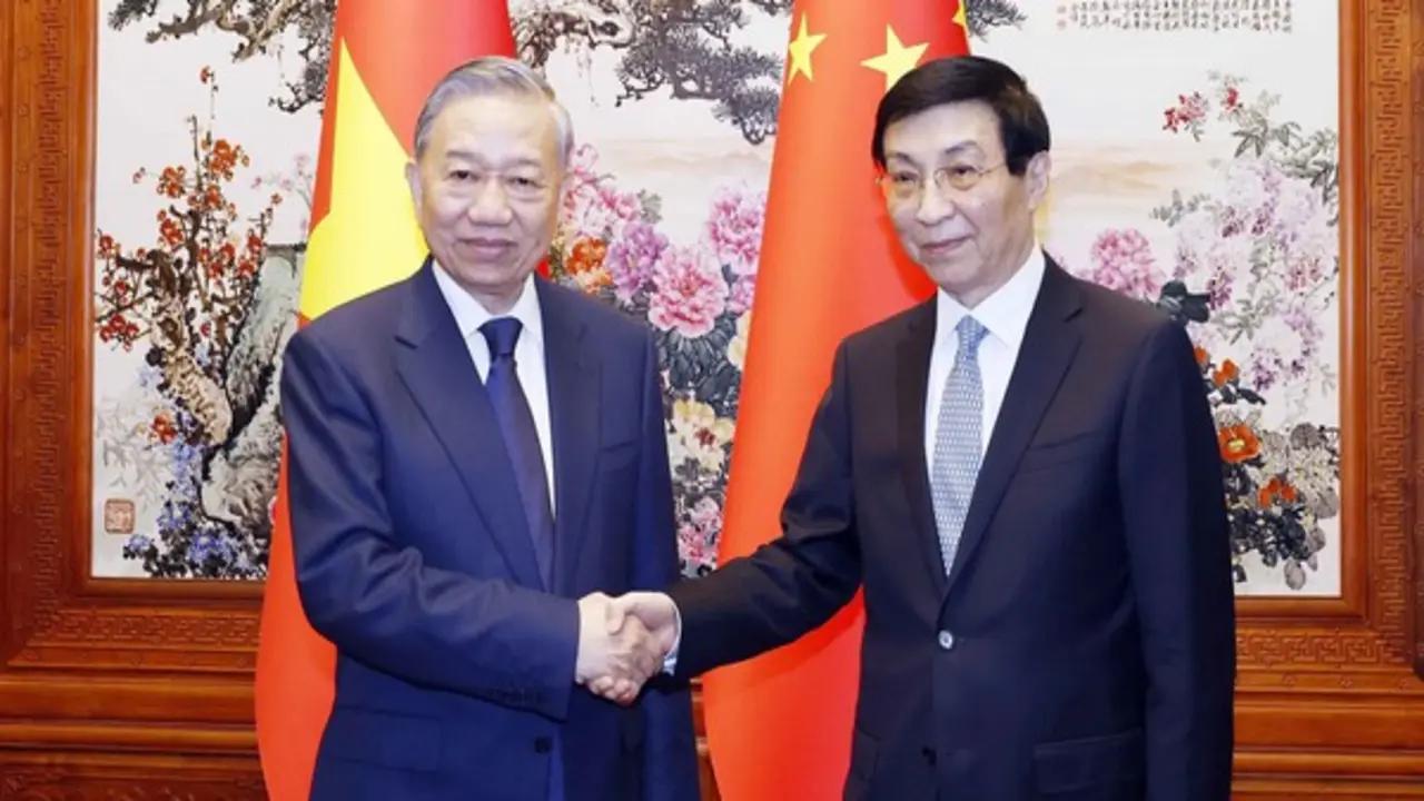 Tổng Bí thư, Chủ tịch nước Tô Lâm hội kiến Chủ tịch Chính hiệp Trung Quốc