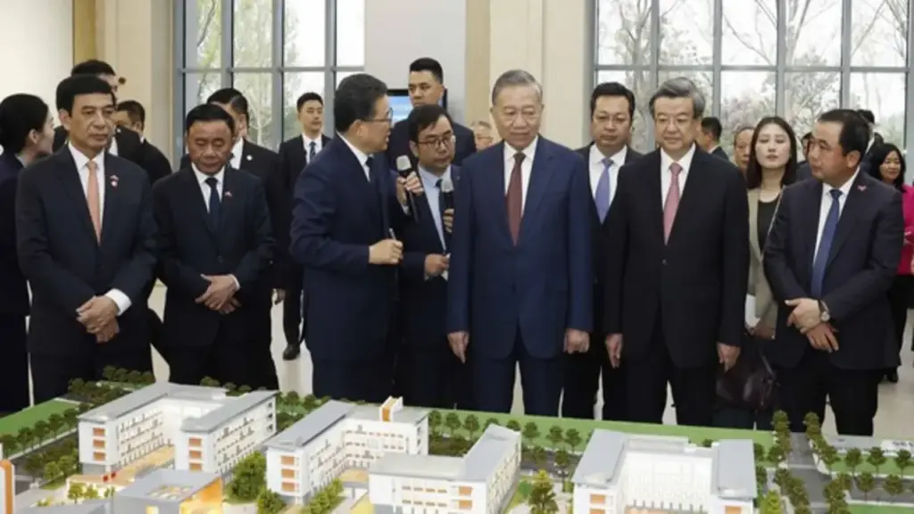 Tổng Bí thư, Chủ tịch nước Tô Lâm thăm khu mới Hùng An, Trung Quốc