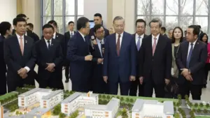 Tổng Bí thư, Chủ tịch nước Tô Lâm thăm khu mới Hùng An, Trung Quốc