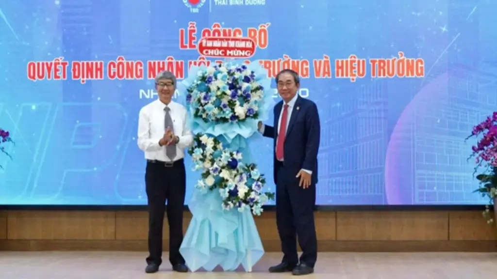 Trường ĐH Thái Bình Dương công bố hội đồng trường và hiệu trưởng mới
