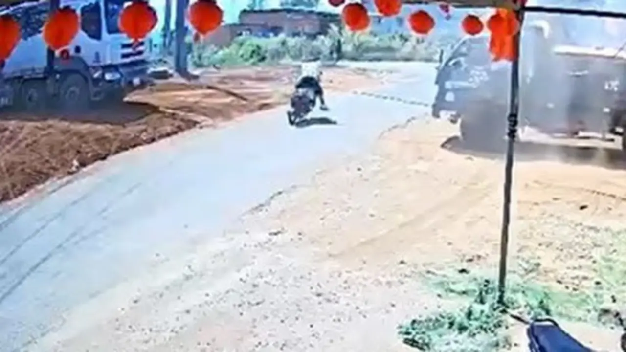 Vướng dây cáp căng ngang đường, chú rể gặp nạn ngay ngày cưới